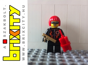 LEGO Minifigura City - ügynöknő
