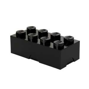 LEGO Uzsonnás doboz fekete