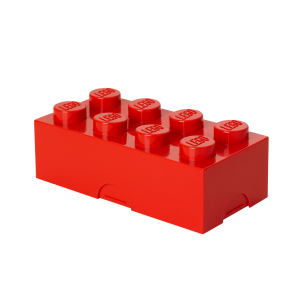 LEGO Uzsonnás doboz piros