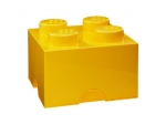LEGO Tároló kocka 4-es sárga